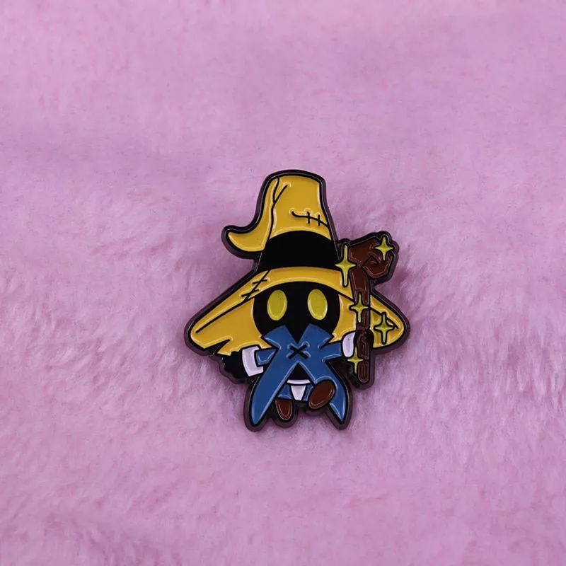 broche final fantasy vivi pin cute black mage magic party favor Multifunction Pet Molar Bite Dog Toys Rubber Chew Ball Cleaning Teeth Safe Elasticity Soft Puppy Suction Cup Dog Biting Toy