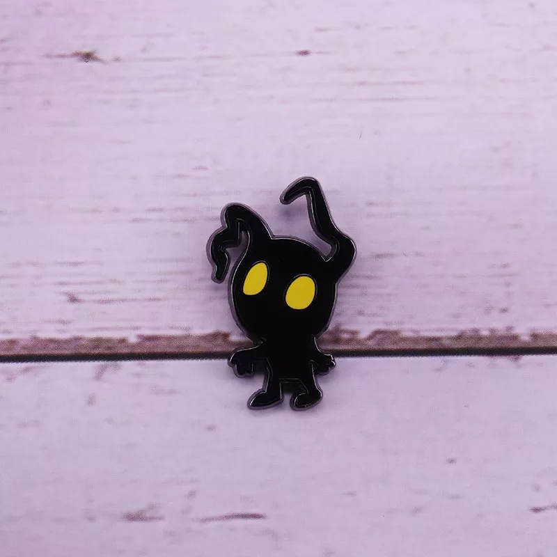 broche kingdom hearts shadow heartless esmalte pin O sonho de mara 2020 dos desenhos animados saco de pelúcia bonito fresco gato garra macio irmã corrente ombro mensageiro bolsa estudante mudança saco do telefone móvel