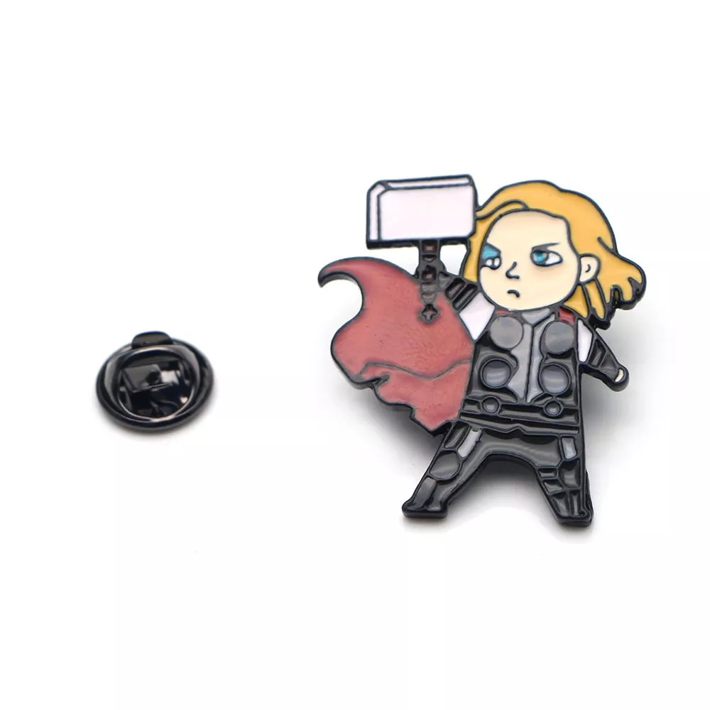 broche marvel vingadores avengers thor Colar Anime Kill la Kill Vermelho