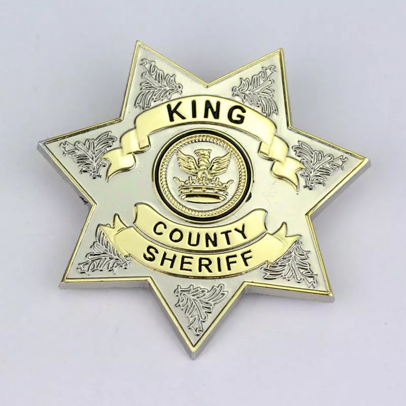 Broche Metal The Waling Dead Sheriff Xerife