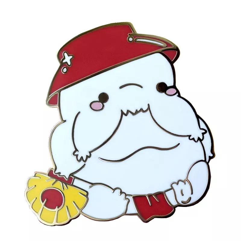 broche pino de esmalte ghibli espirito rabanete kawaii Colar borboleta colares para as mulheres verde branco pedra encantos pingentes jóias aniversário festa de casamento acessórios #002536