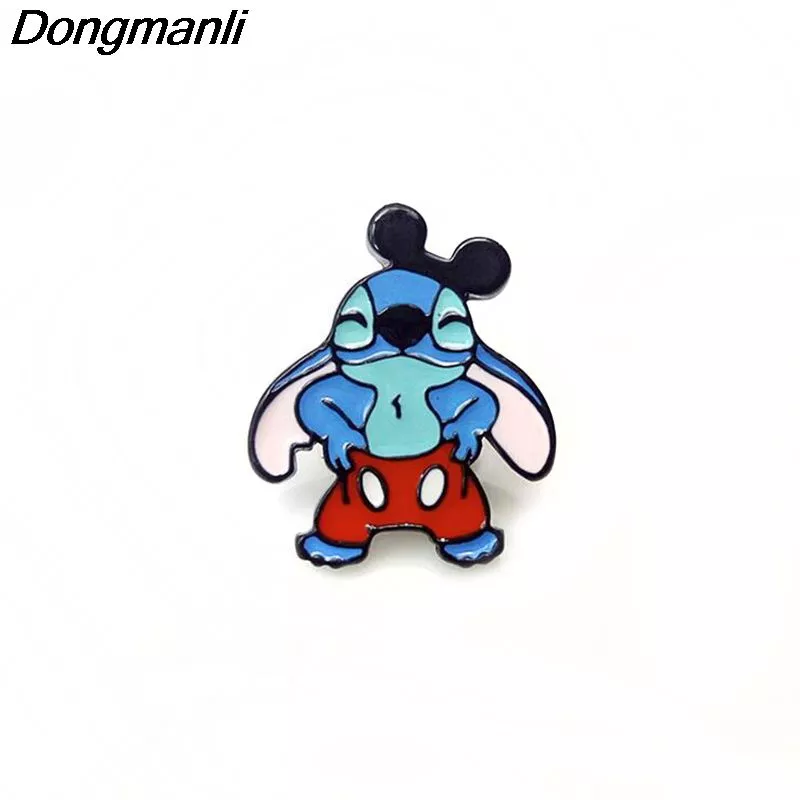 broche stitch lilo w4341 hot animal alien brooch cute cartoon pin alloy jewelry for Luxury Hollow Fox Necklace LaVixMia Italy Design 100% Stainless Steel Necklaces for Women Super Fashion Jewelry Special Gift