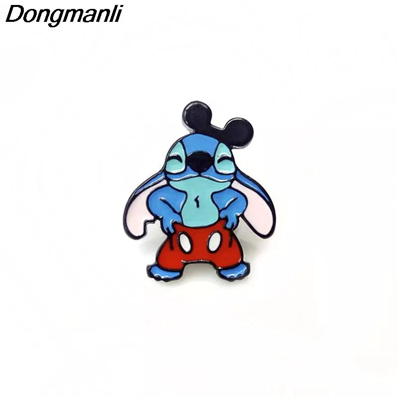 broche stitch lilo w4341 hot animal alien brooch cute cartoon pin alloy jewelry for Action Figure 8 pçs/set Sing Filme Crianças Brinquedos Filme de Desenhos Animados Cantar Anime Action Figure Buster Lua Johnny PVC Coleção Dolls Crianças Aniversário ChristmasGifts