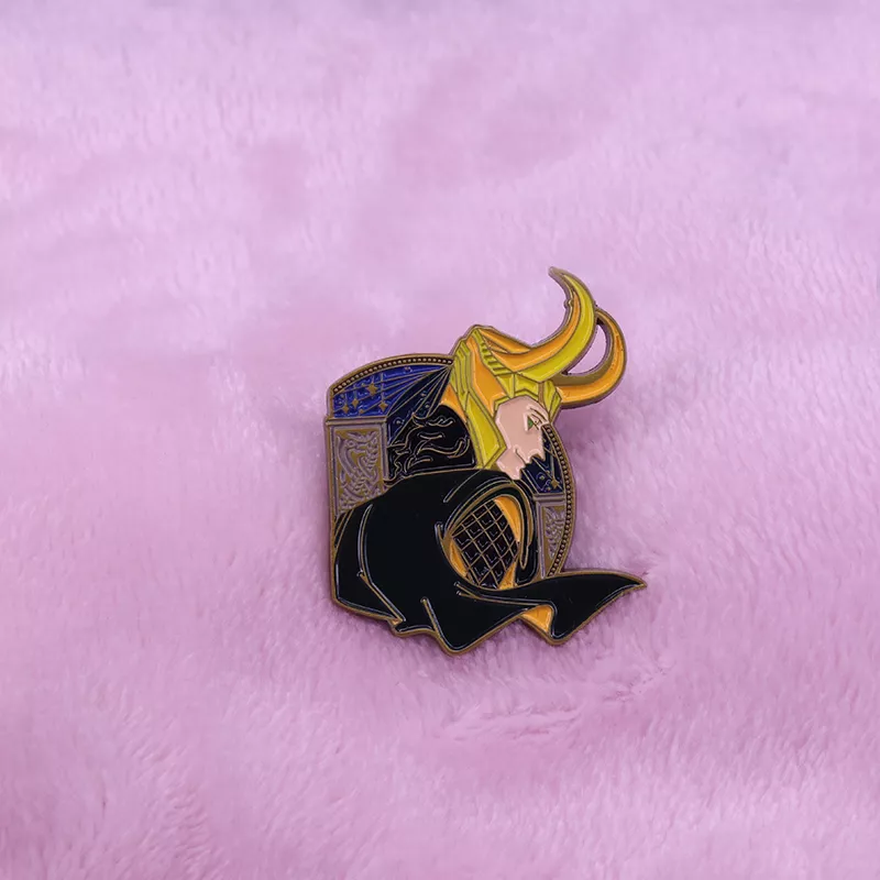 Broche Vingadores loki lapela pino legal vingadores marvel comics coleção tema