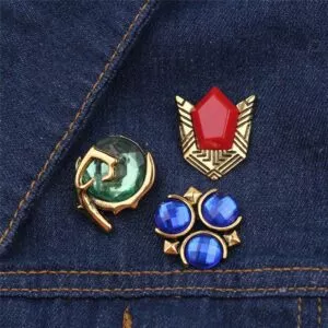 broche zelda 3 jogo a lenda de triforce hylian broches esmalte cristal pinos emblema Broche Avatar Aang esmalte pino moda novidade cachecol botão pinos dos desenhos animados lapela broches crachá presente para melhores amigos acessórios jóias