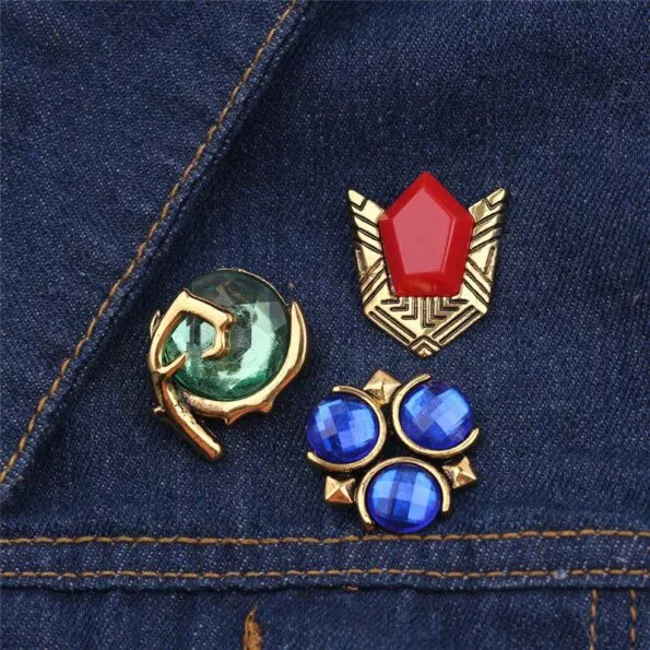 broche zelda 3 jogo a lenda de triforce hylian broches esmalte cristal pinos emblema Broche Zelda 3 jogo a lenda de triforce hylian broches esmalte cristal pinos emblema broche traje acessórios ornamento decoração presentes