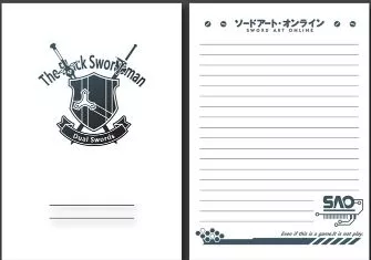caderno-livro-diario-anime-sword-art-online-sao-kirigaya-kazuto-logo-azul