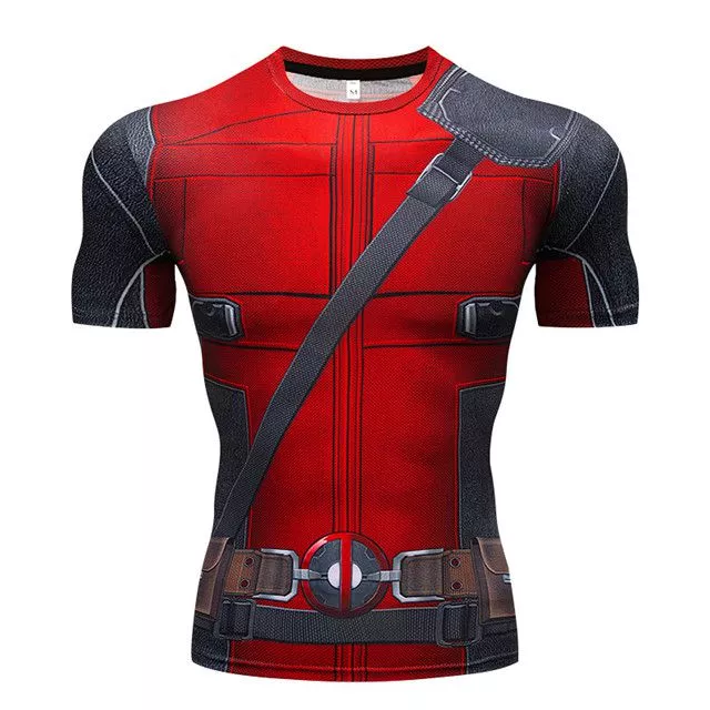 camiseta 2019 deadpool marvel filme Camiseta 2019 Marvel Comics Vingadores Feminino Capitão America Dark