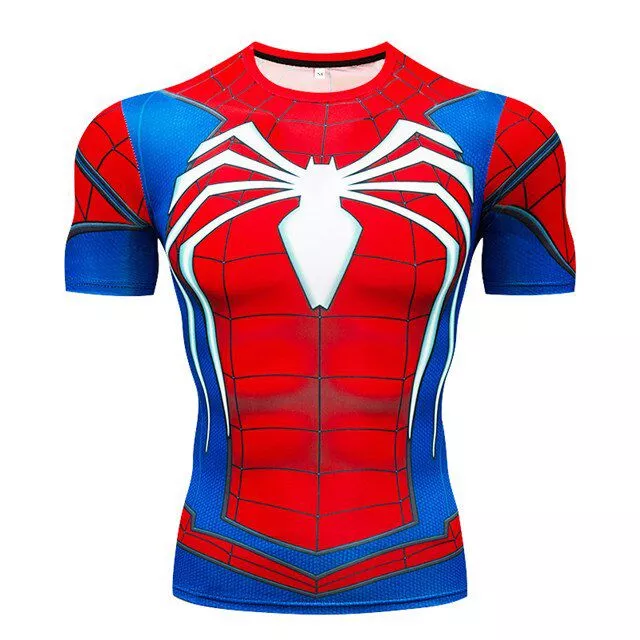 Camiseta 2019 Marvel  Game PS4 Spiderman #114