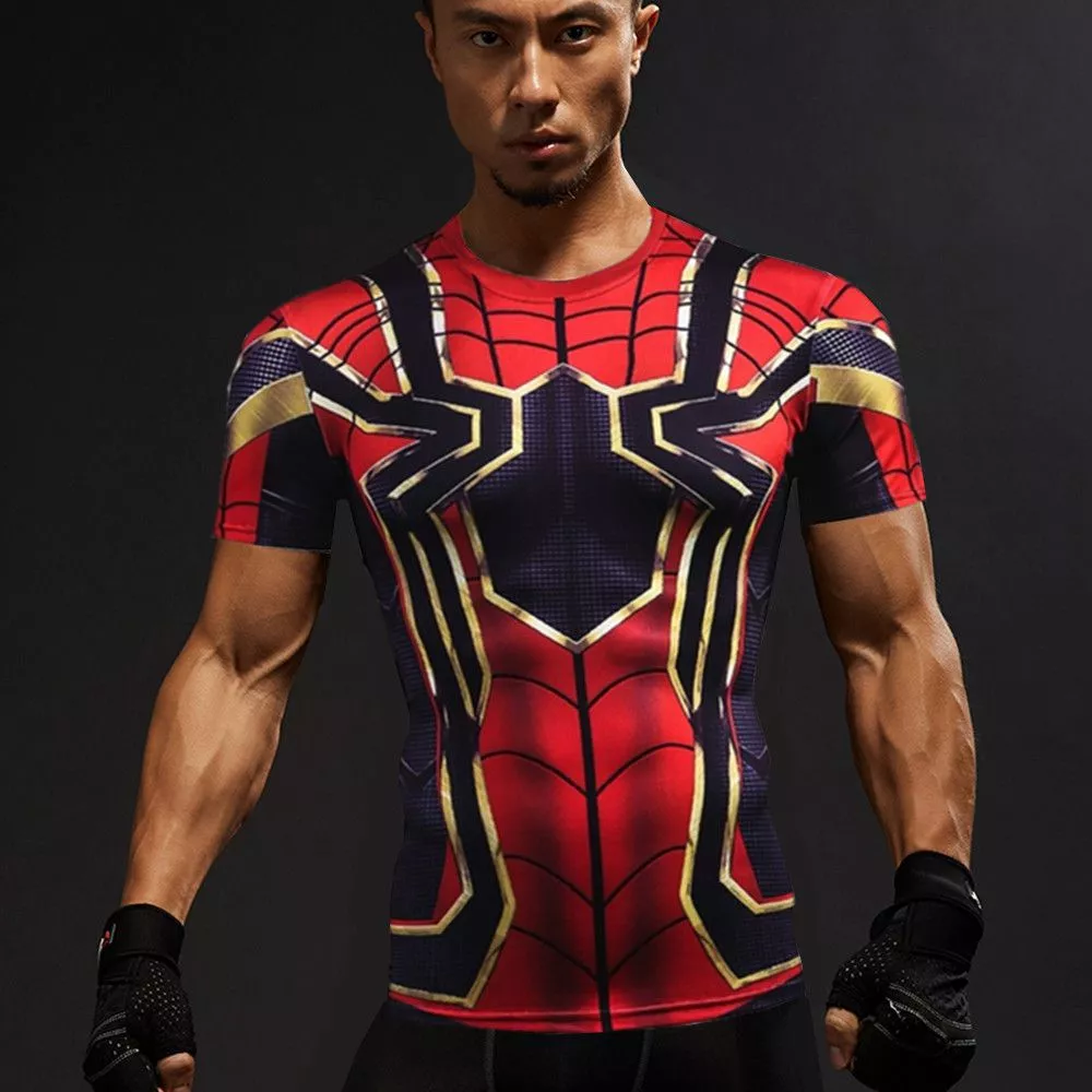 camiseta 2019 marvel homem aranha de ferro vingadores Camiseta 2019 Deadpool Marvel Filme