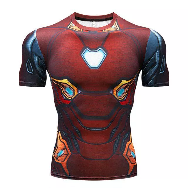Camiseta 2019 Marvel Homem De Ferro Mark 4 Vingadores