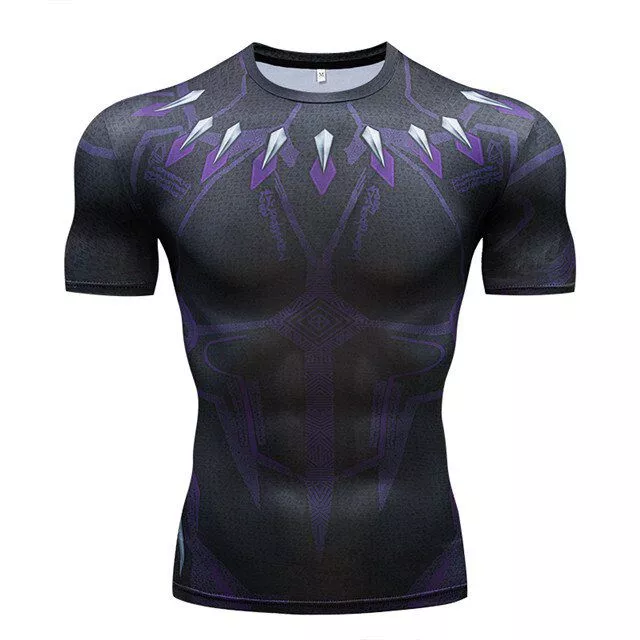 Camiseta 2019 Marvel Pantera Negra Filme #114