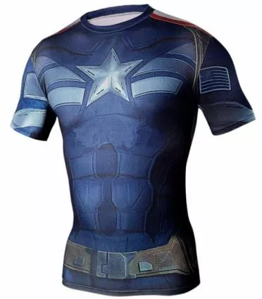 Camiseta Capitão América Guerra Civil Uniforme Soldado Invernal