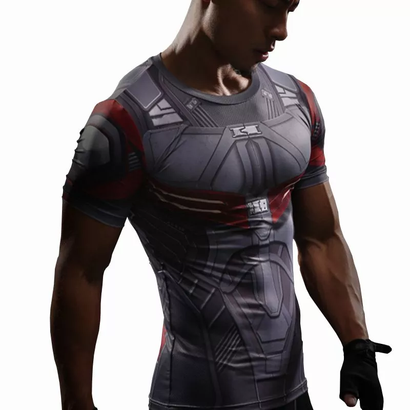 camiseta falcao vingadores avengers marvel uniforme Camiseta Marvel Cosplay Uniforme Capitão América