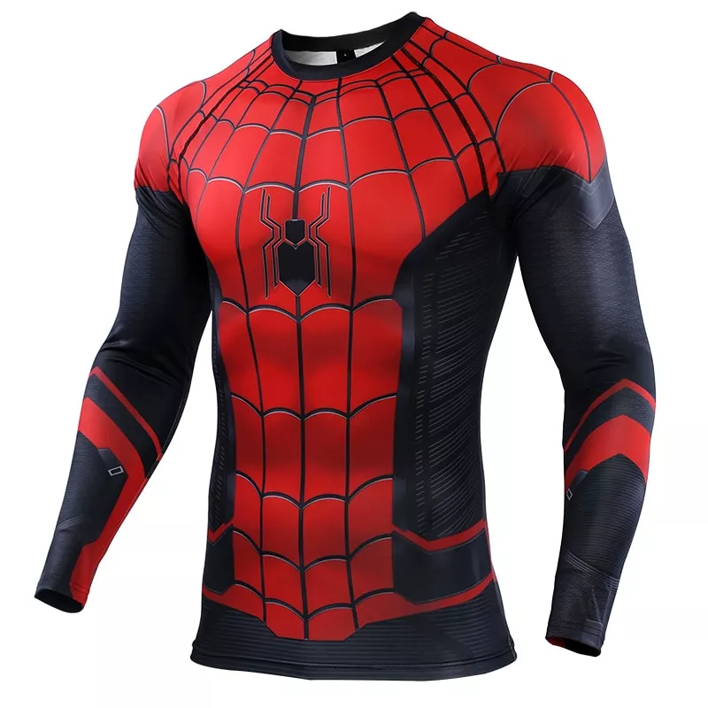 camiseta homem aranha camisa de compressao homens 3d impresso camisetas Colar Vingadores Ultimato Thanos Busto Guerra Infinita Avengers #444