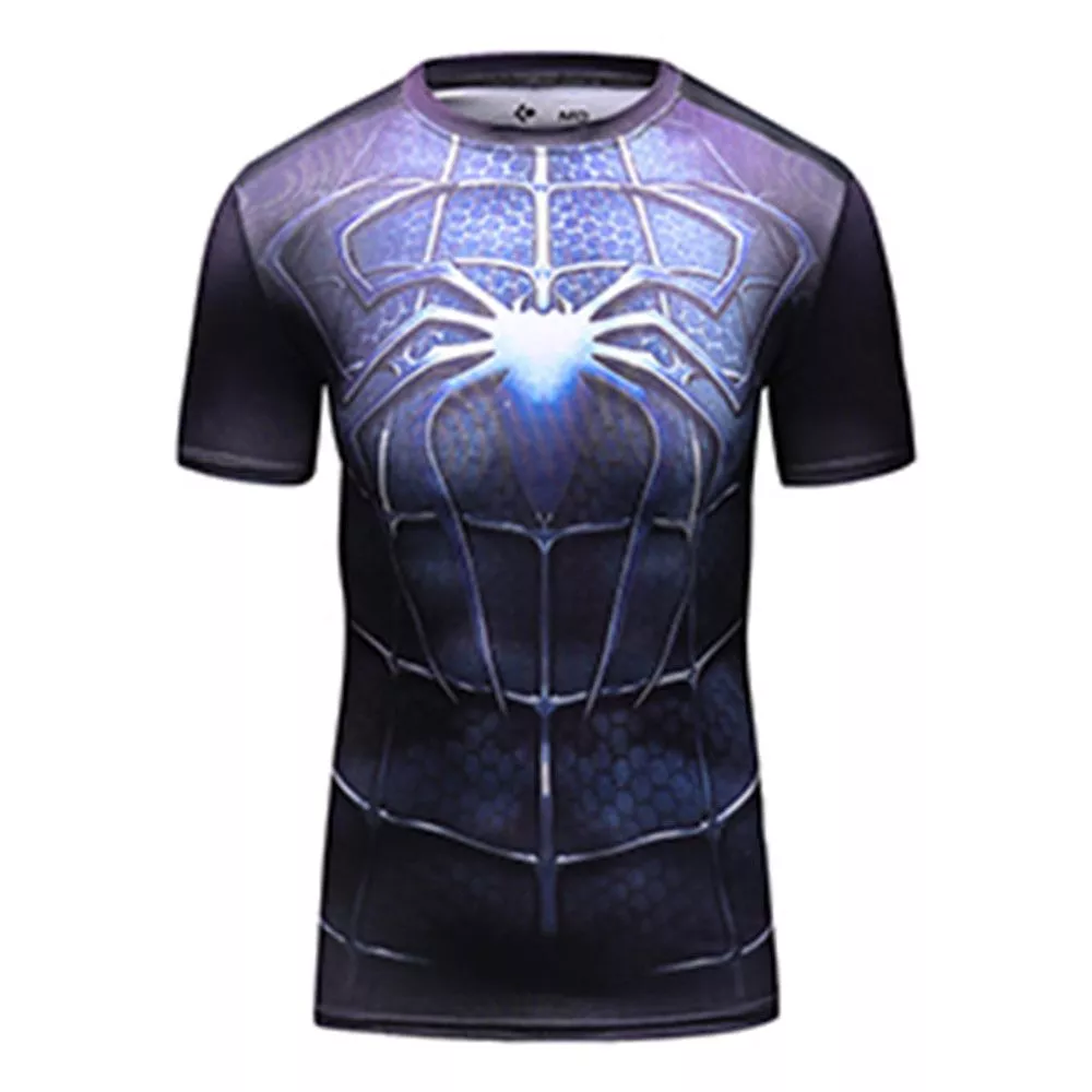 camiseta homem aranha spiderman uniforme venom Camisa Manga Longa Urso Capuz