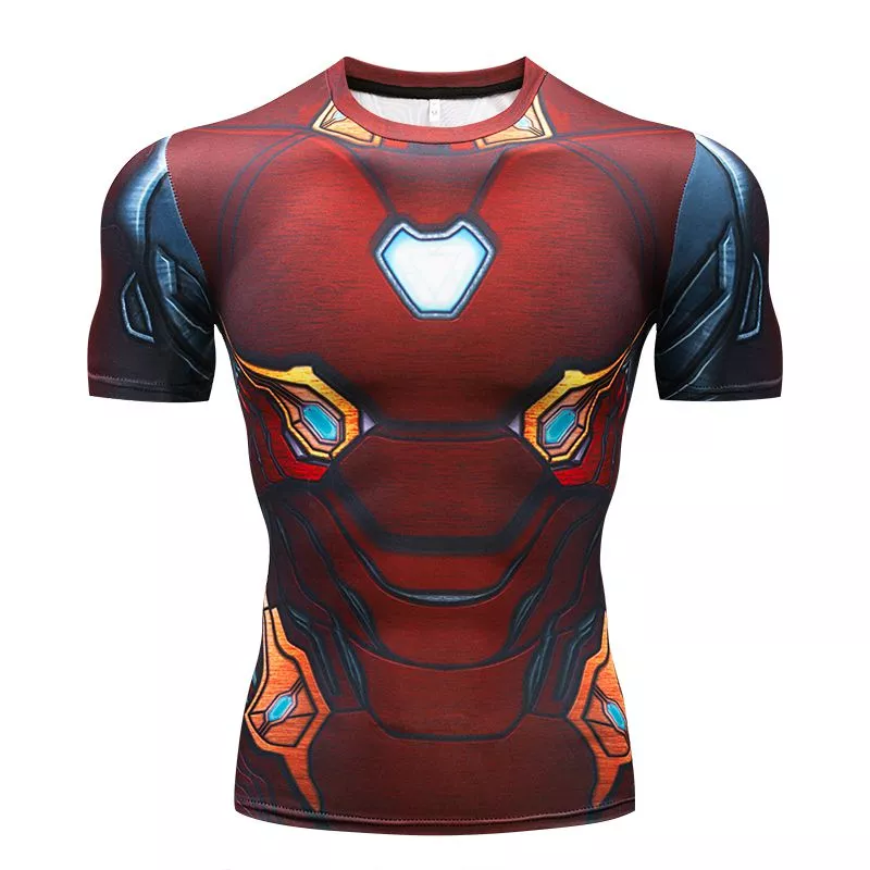 Camiseta Marvel Avengers Infinity Homem de Ferro Iron Man 3D