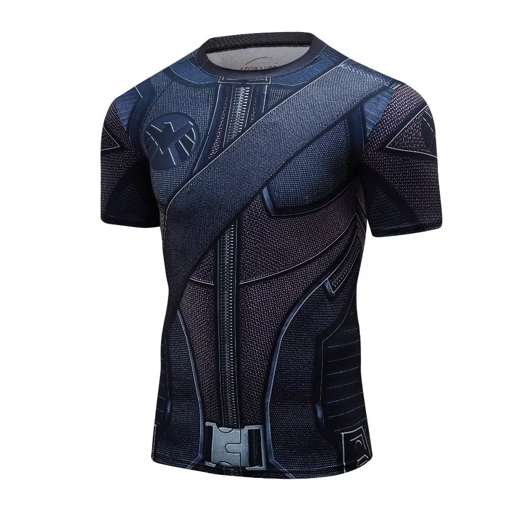 camiseta marvel avengers vingadores uniforme s.h.i.e.l.d. Camiseta Marvel Cosplay Homem de Ferro Tony Stark