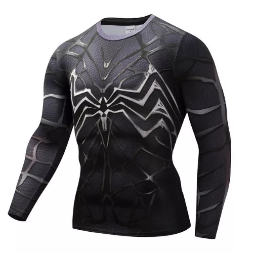 camiseta marvel comics homem aranha 4 manga longa Camiseta 2019 Deadpool Marvel Filme