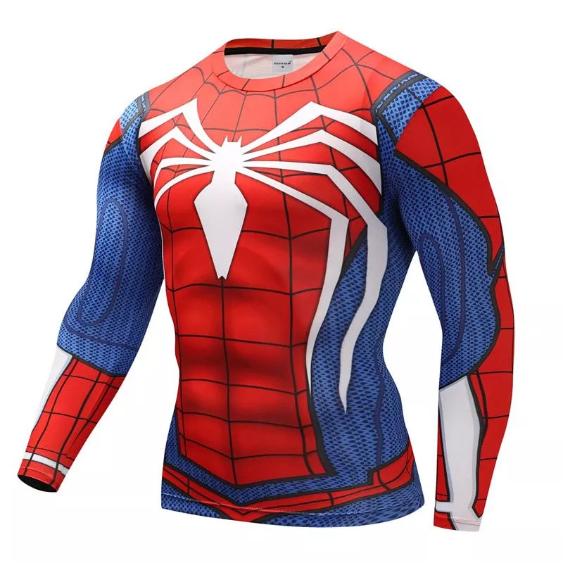 Camiseta Marvel Comics Homem Aranha  Manga Longa