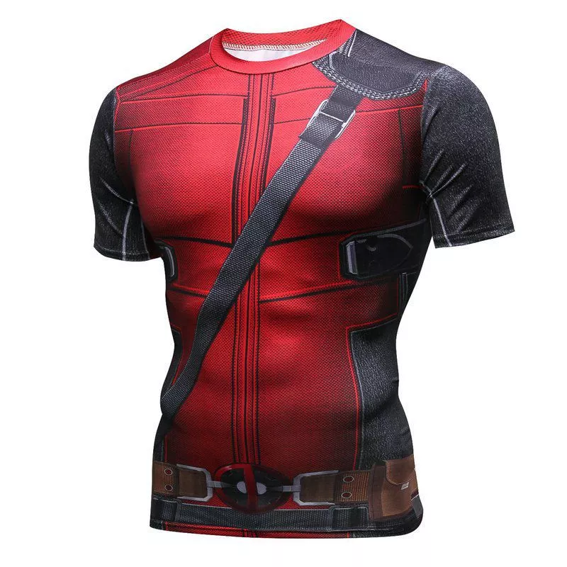 Camiseta Marvel Cosplay Uniforme Deadpool