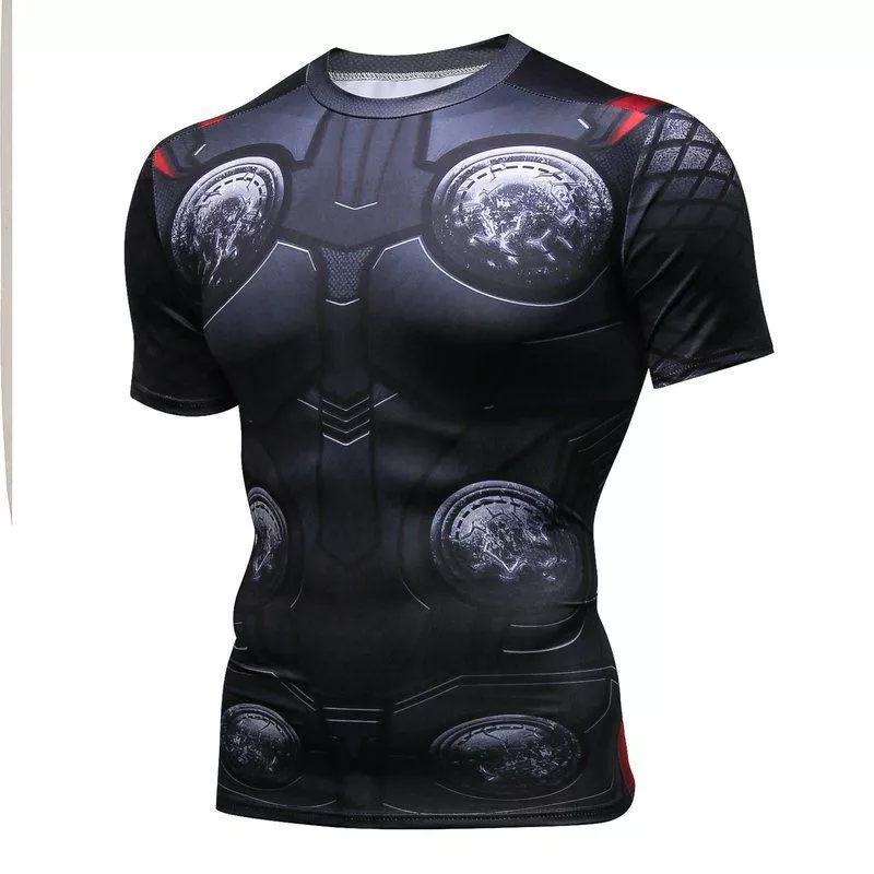 camiseta marvel cosplay uniforme thor Camiseta Marvel Cosplay Homem de Ferro Tony Stark