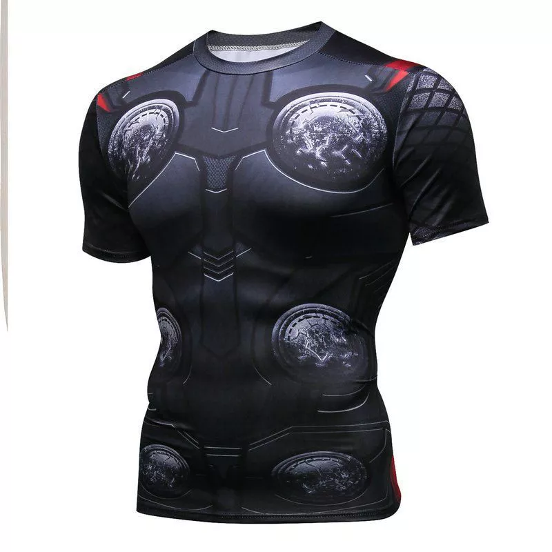 camiseta marvel cosplay uniforme thor Lancheira térmica de nylon portátil, bolsa feminina refrigeradora impermeável com zíper, ideal para almoço, alimentos, 1 peça sacos de sacos