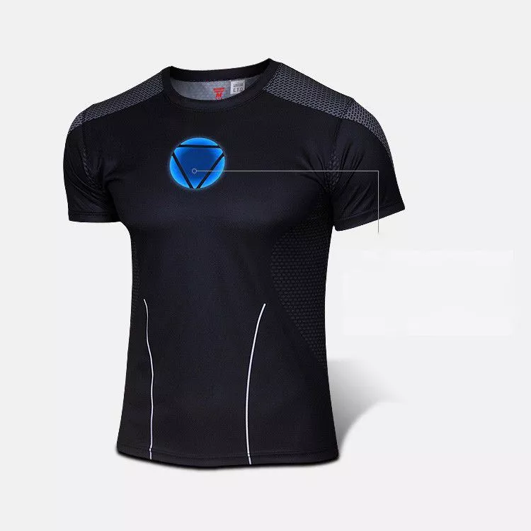 Camiseta Marvel Disney Reator Homem de Ferro Iron Man SHIELD Vingadores