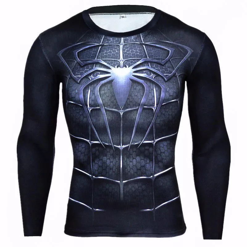 camiseta marvel spider man homem aranha preto estampa 3d Harajuku emoção ícone cosplay expressão meias meias anime bonito branco/preto collants