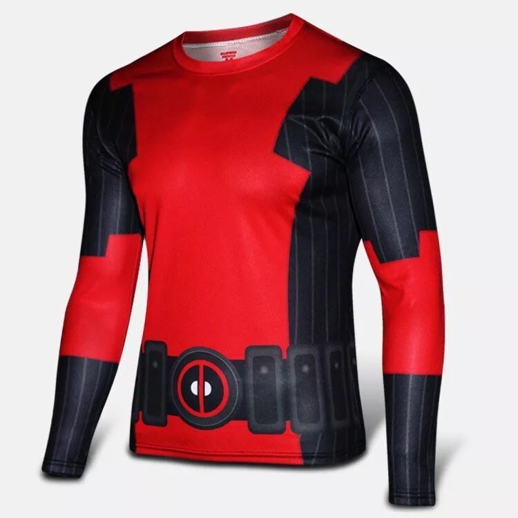 camiseta marvel x men deadpool Camiseta Capitão América Guerra Civil Uniforme Soldado Invernal