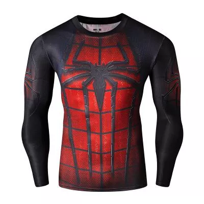 camiseta masculina cosplay marvel homem aranha Uniforme La Casa De Papel Heist