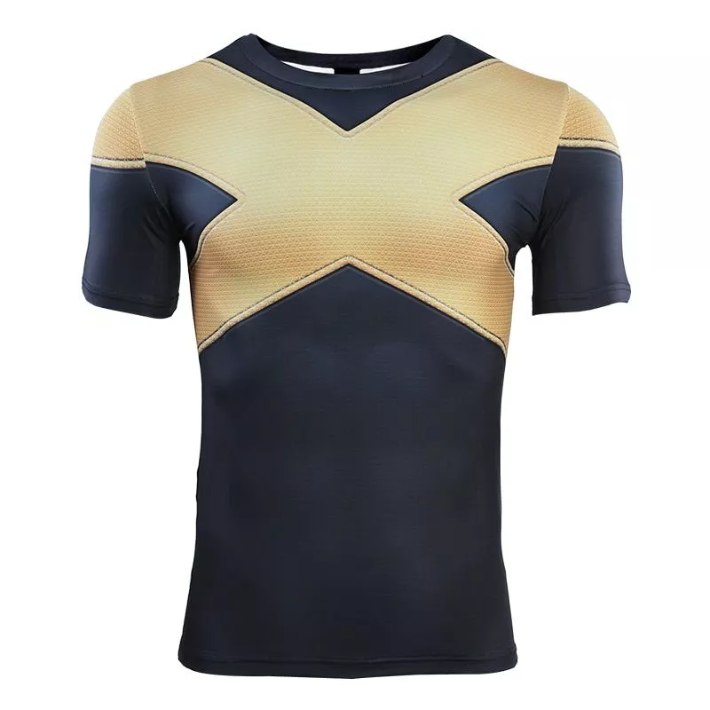 camiseta x men fenix negra dark phoenix 3d impresso camisetas homens camisa de Camiseta Game Kratos God Of War 3D Comics Impresso Camisetas de Manga Curta Men Pano De Fitness Tops Masculino Topos Traje Cosplay