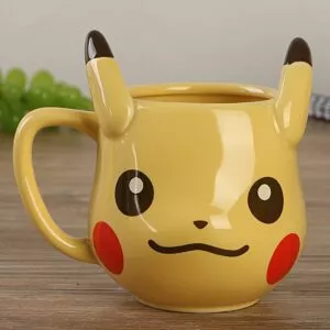 caneca copo para cafe anime pokemon pikachu Caneca punho criativo copo 4 cores knuckles caneca de café cerâmica personalidade porcelana copo novidade presentes 1pc