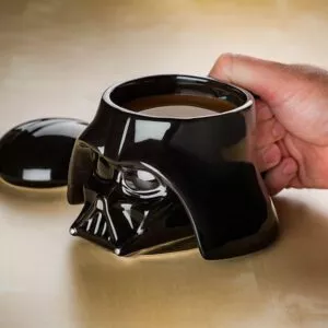 caneca copo para cafe star wars darth vader Caneca punho criativo copo 4 cores knuckles caneca de café cerâmica personalidade porcelana copo novidade presentes 1pc