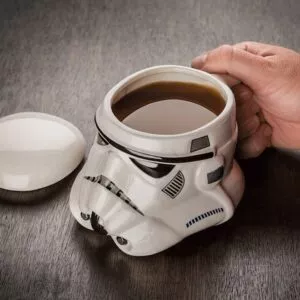 caneca copo para cafe star wars stormtrooper Caneca punho criativo copo 4 cores knuckles caneca de café cerâmica personalidade porcelana copo novidade presentes 1pc