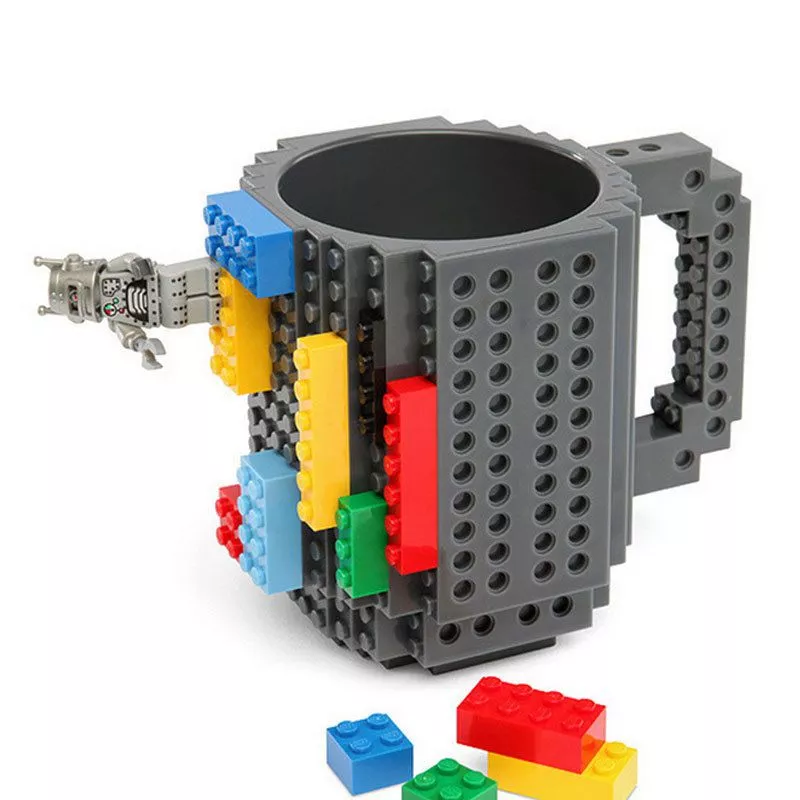 Caneca Lego Cinza