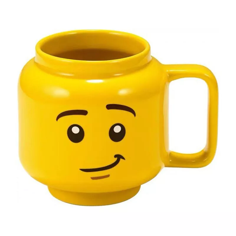 caneca lego copos bonitos e canecas de cafe de expressao sorridente Garrafa de água sem bpa, garrafa de água, plástico quadrada, transparente, resistente ao calor, estilo coreano, garrafa esportiva, bebida