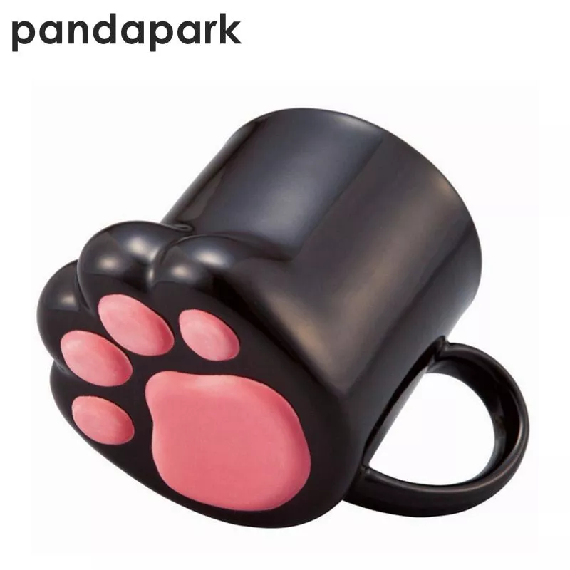 caneca-pata-de-gato-pandapark-bonito-criativo-gato-patas-ceramica-personalidade