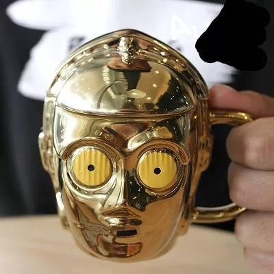 caneca star wars c 3po Hoomin animal de estimação pele nó cortador cão grooming derramamento ancinho cão gato remoção do cabelo pente pet escova grooming ferramenta