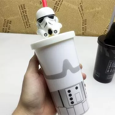 caneca star wars stormtrooper branco tamanho Unico Caneca Star Wars BB-8 Tamanho Único