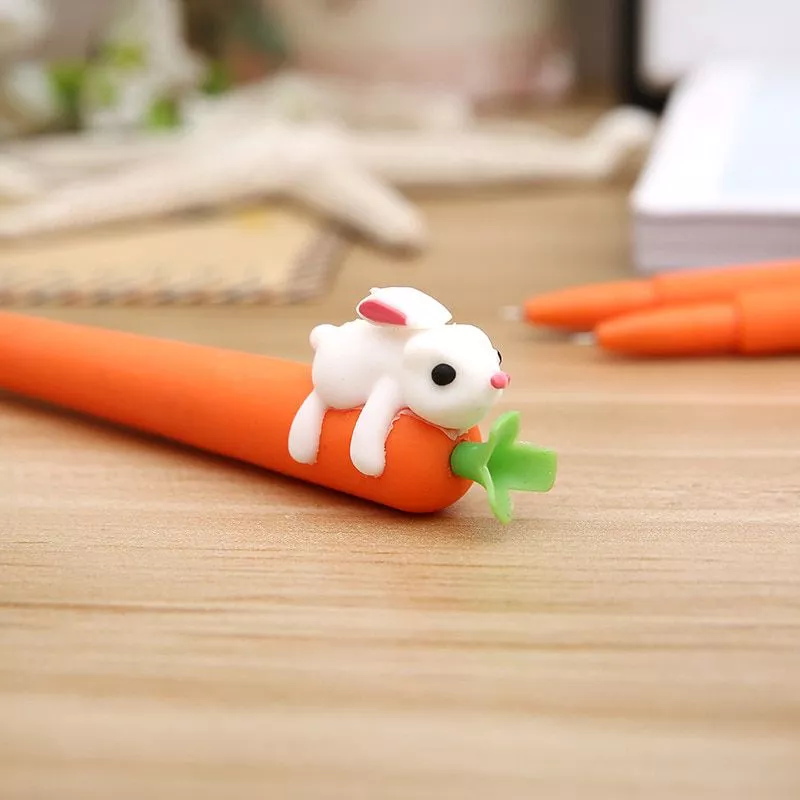 Caneta Coelho Cenoura Páscoa Cute