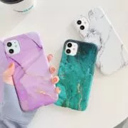 Capinha celular case Mármore rachadura matte casos de telefone para iphone 12 mini 11 pro max se 2020 xs max xr x 7 8 plus capa de silicone macio tpu imd volta