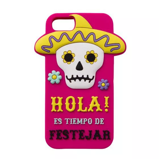 Capinha p/ Celular Capinha p/ Celular Cultura Mexicana Caveira Dia de los Muertos Case Capa Smartphone iPhone Case Capa Smartphone iPhone