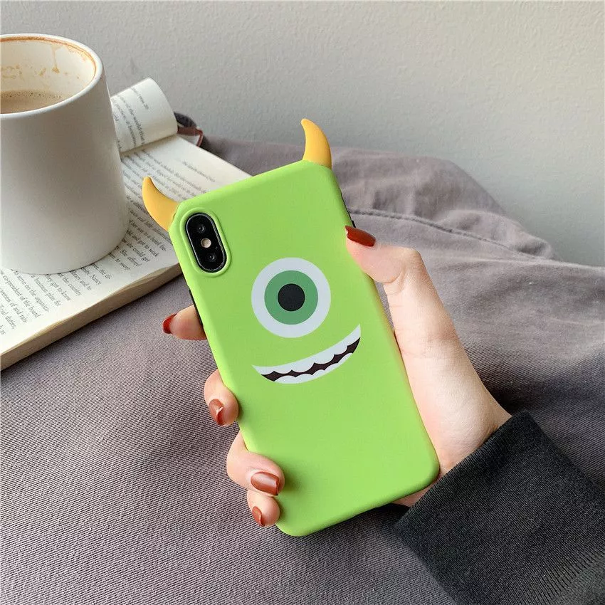 capinha p celular mike monstros s.a. chifres popout case capa smartphone iphone Boné anime darling in the franxx cosplay zero dois código: 002 strelizia ícone chapéu anime acessórios pico boné diabo chifre chapéu casual