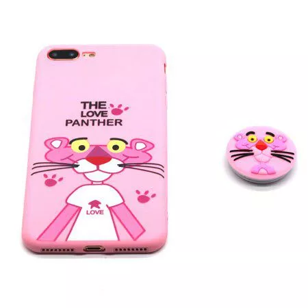 capinha p celular pantera cor de rosa camiseta suporte case capa smartphone iphone Capinha p/ Celular Pantera Cor-de-Rosa Camiseta + Suporte Case Capa Smartphone iPhone