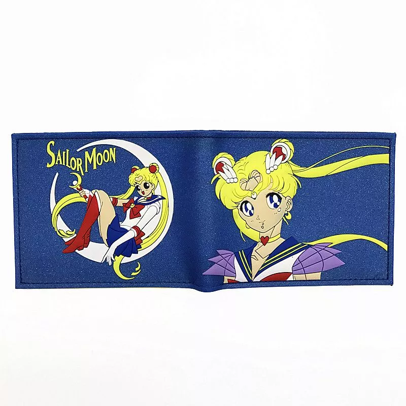 carteira anime sailor moon 034 Carteira Estilo Controle Video Game Nintendo Cinza