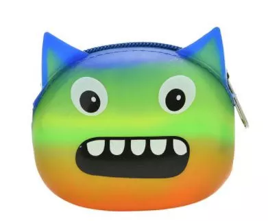 carteira bolsa case monstrinho rainbow Carteira Bolsa Pokémon