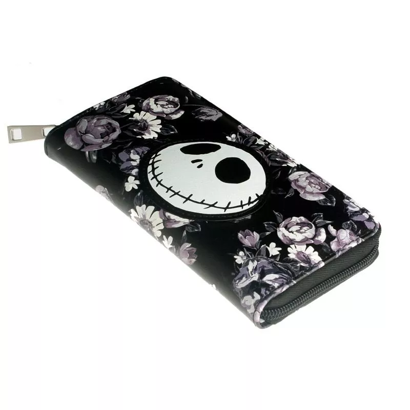 Carteira Bolsa The Nightmare Before Christmas Jack Zipper Mulheres
