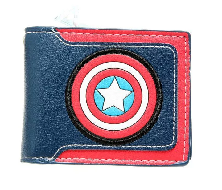 carteira colorida capitao america captain america Carteira Capitão América Marvel Comics Vingadores