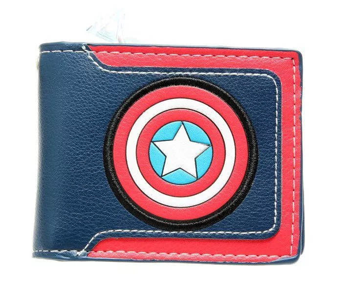 Carteira Colorida Capitão América Captain America